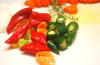 Natural & Organic Ingredients fresh chillies, jalapenos or mexican peppers.
