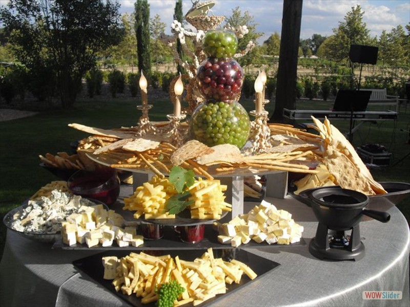 Cheese table display